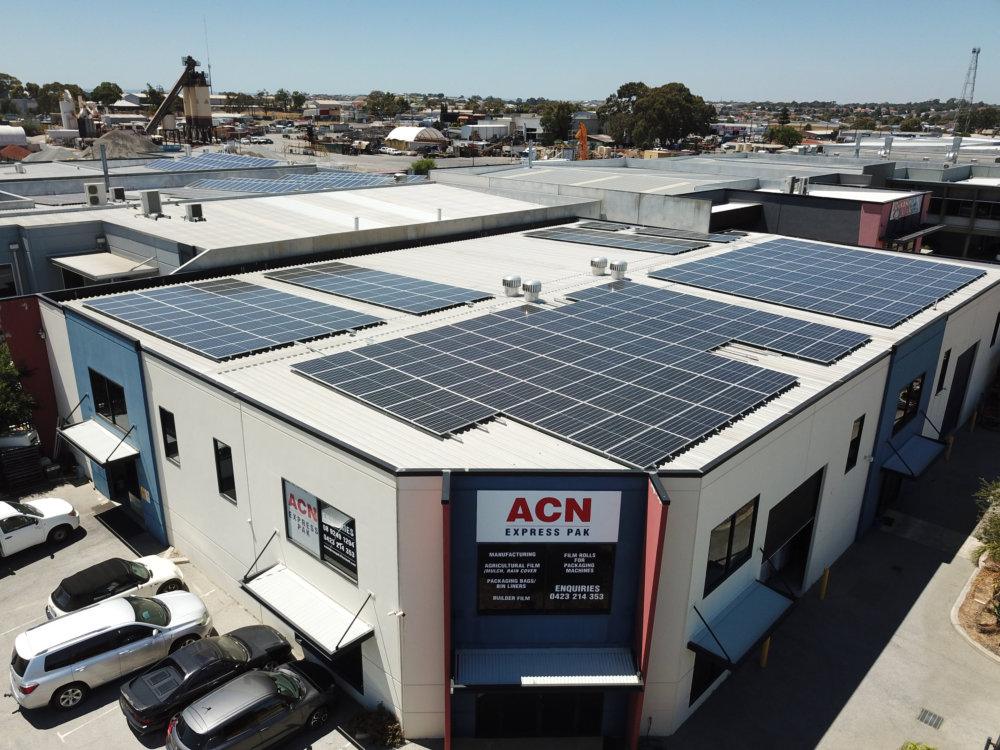 Commercial solar installation by Next Power