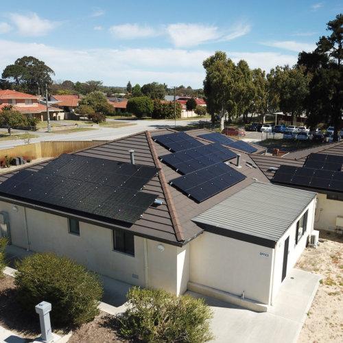 Residential solar and battery installation by Next Power
